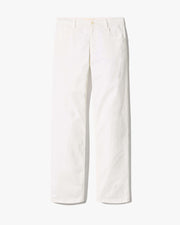 LORIMER COTTON PANT IN WHITE