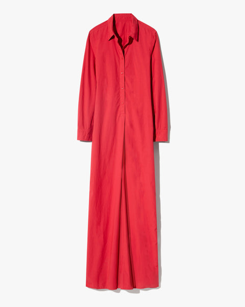 Nili Lotan Women's Leana Beach Dress Scarlet, L