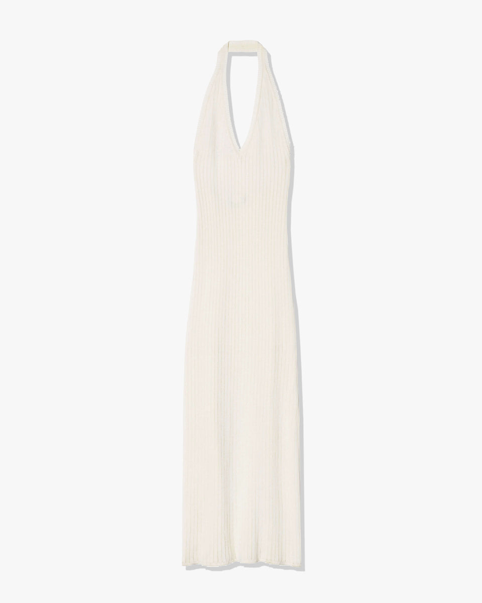 IVENKA DRESS IN IVORY