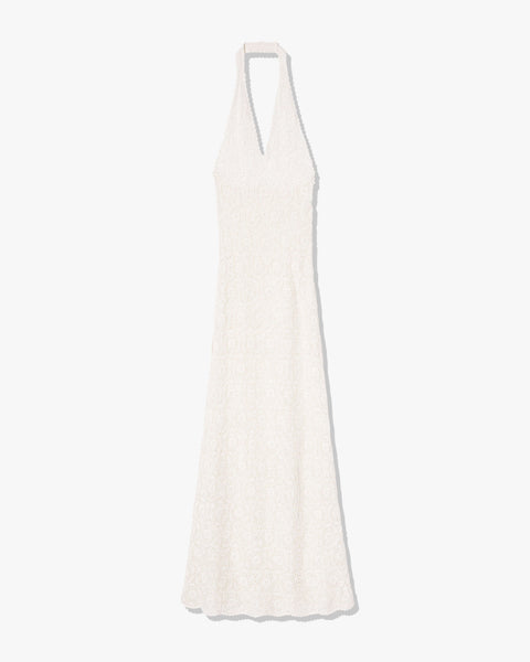 Nili Lotan Eddie S Sweater Dress in Ivory - Size M Nili Lotan Eddie S Sweater Dress in Ivory - Size M