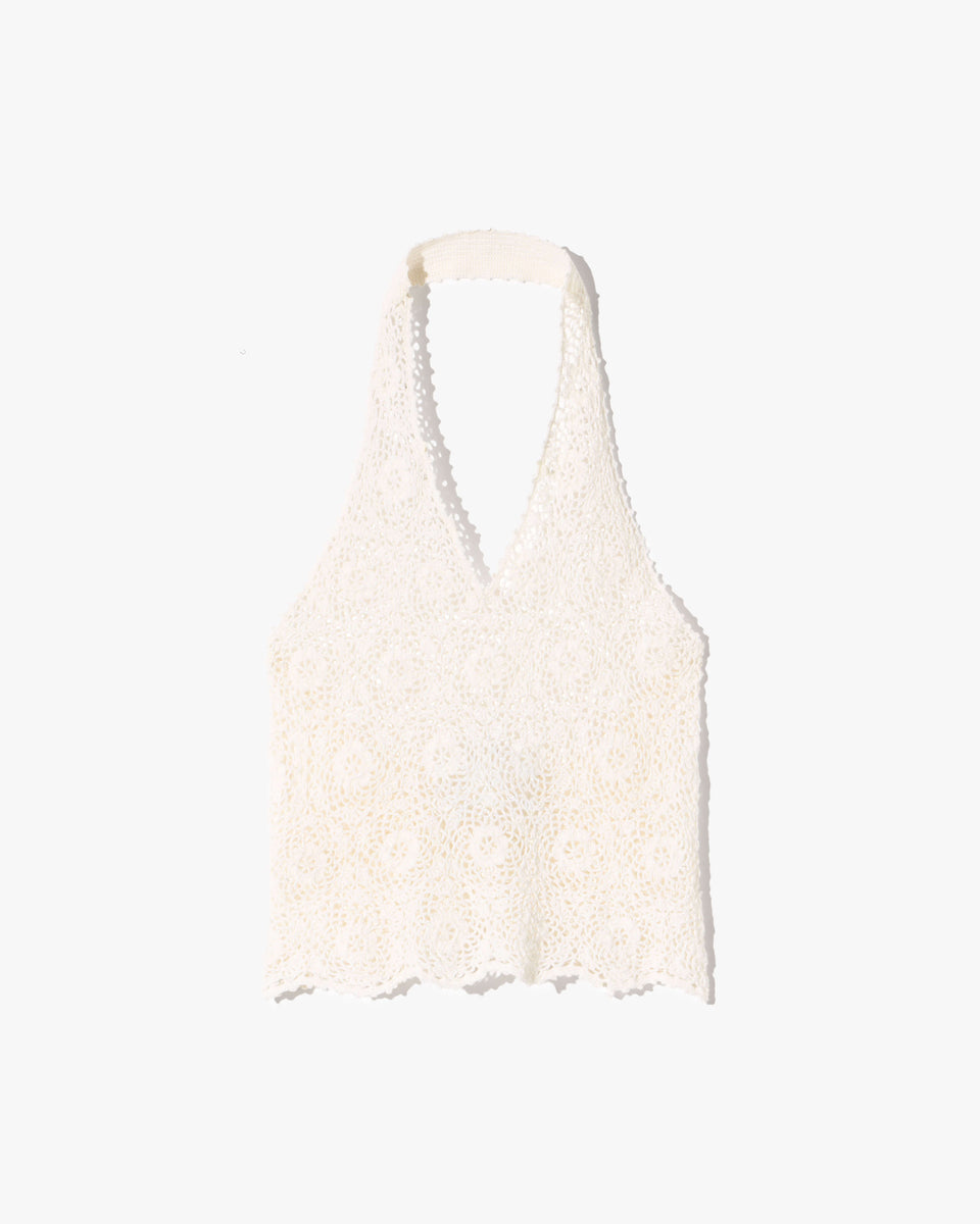 VENTURA SWEATER IN IVORY