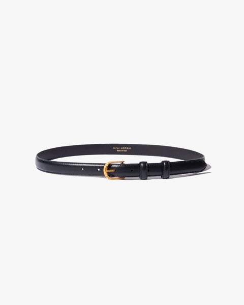 slim fit dress slacks Light Gold Saya Belt main image 1