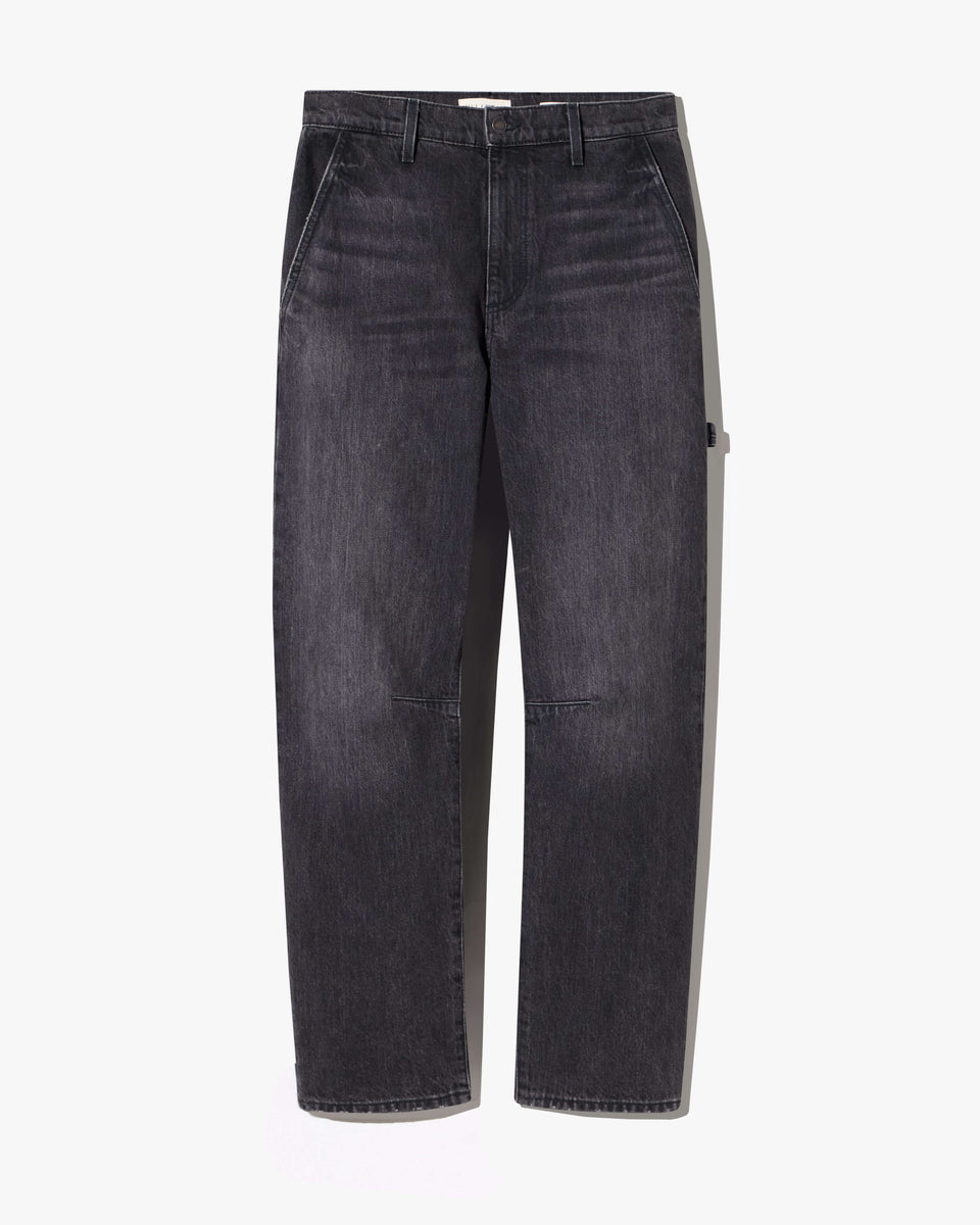 CARPENTER JEAN IN STONE BLACK WASH