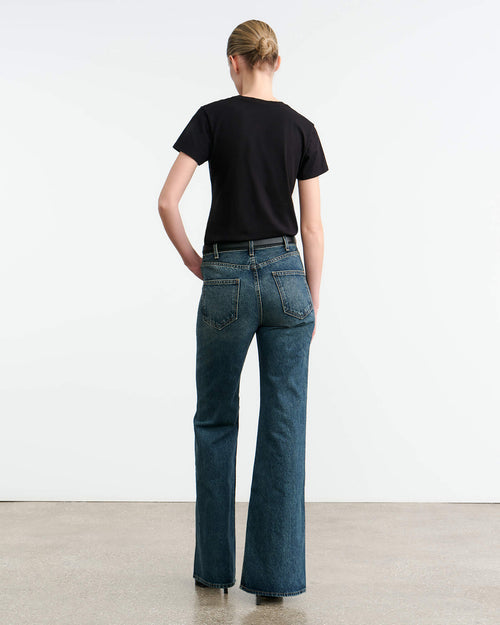 LOVE TEE IN JET BLACK