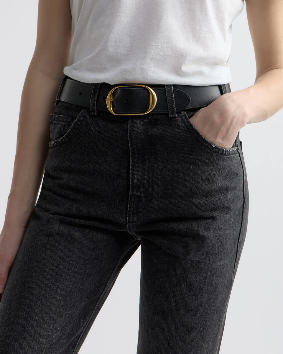 JOAN JEAN IN STONE BLACK WASH