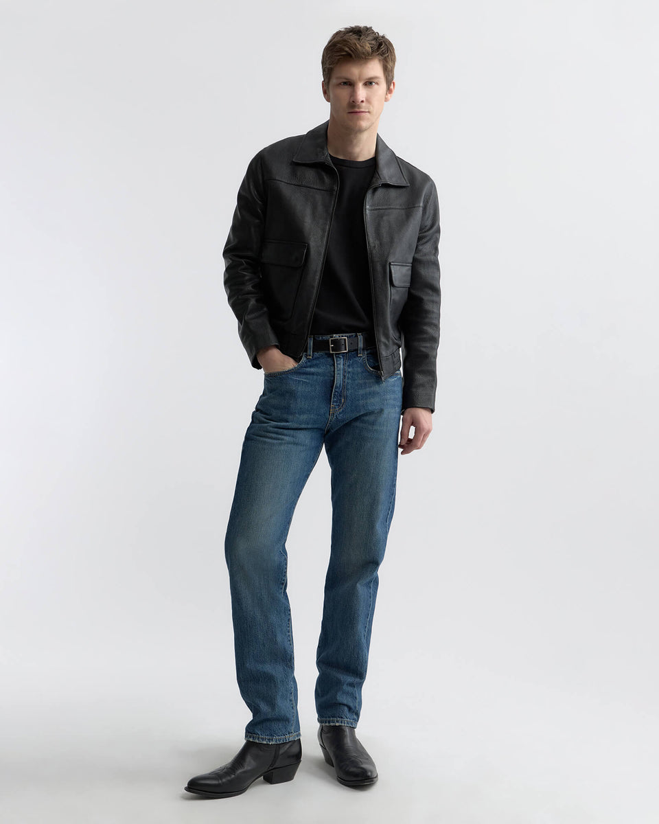 NATHAN JEAN IN CLASSIC WASH