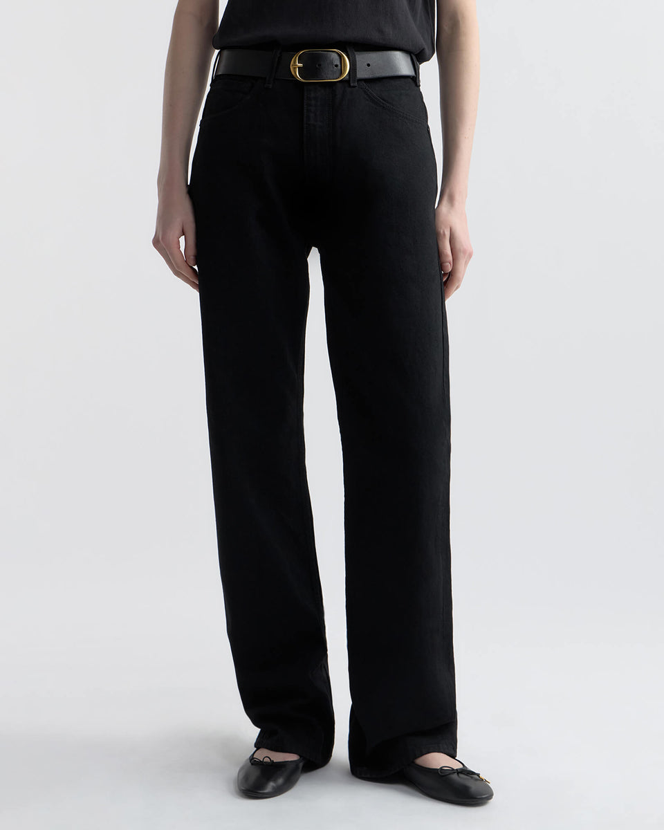 MITCHELL JEAN IN DISTRESSED BLACK