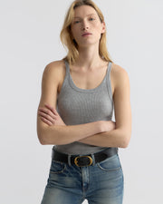 LORETTA TANK IN HEATHER GREY