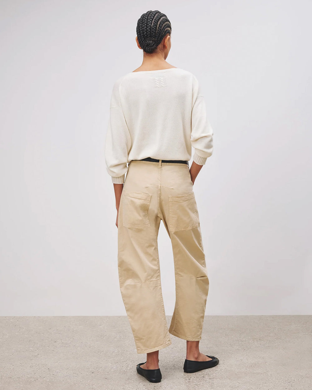 SHON PANT IN SANDSTONE