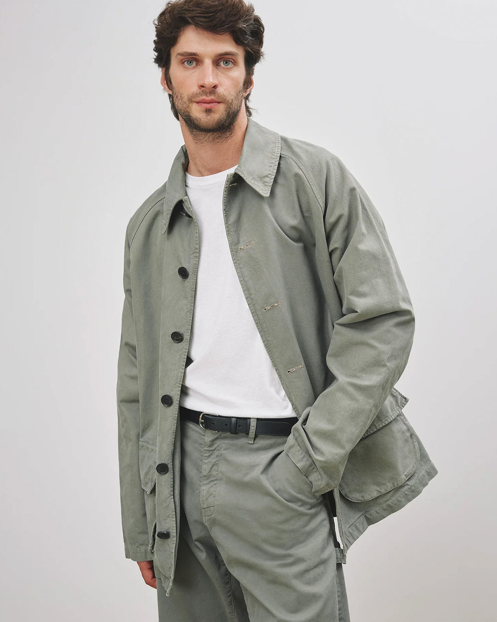 ROMEO JACKET IN ADMIRAL GREEN