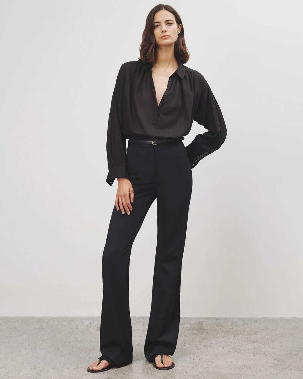MILES BLOUSE IN BLACK