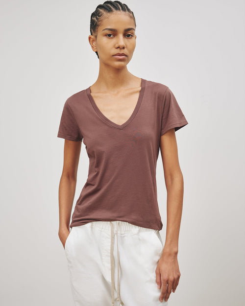 CAROL TEE IN ESPRESSO