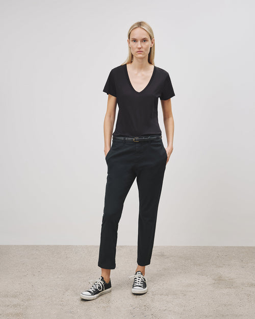 TEL AVIV PANT IN JET BLACK