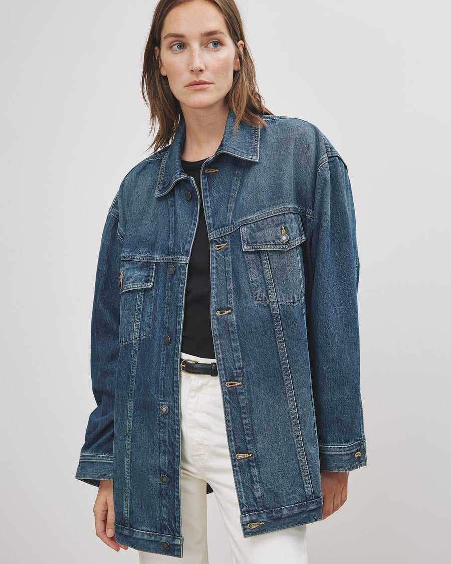 ADAM OVERSIZED DENIM JACKET