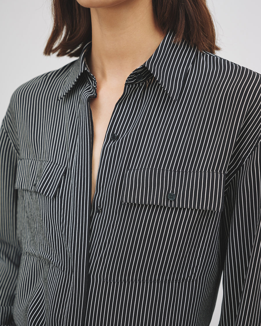 BLACK/WHITE STRIPE