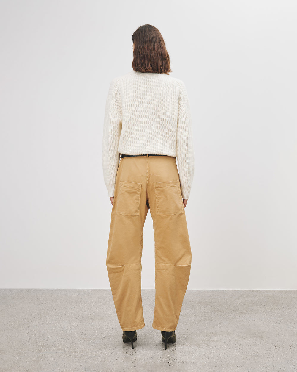 SHON PANT IN CAMEL