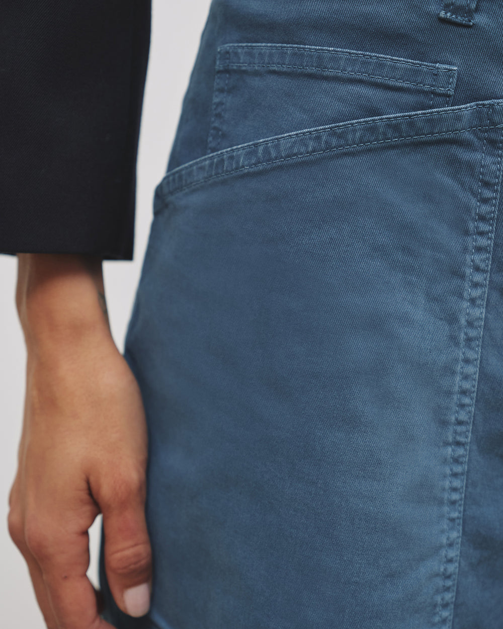 SHON PANT IN CADET BLUE