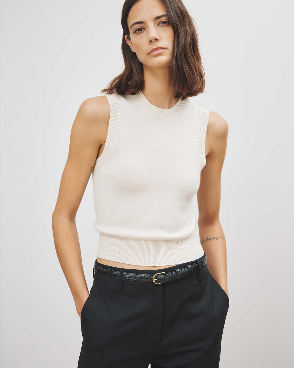 MAY CASHMERE TANK IN MAY CASHMERE TANK