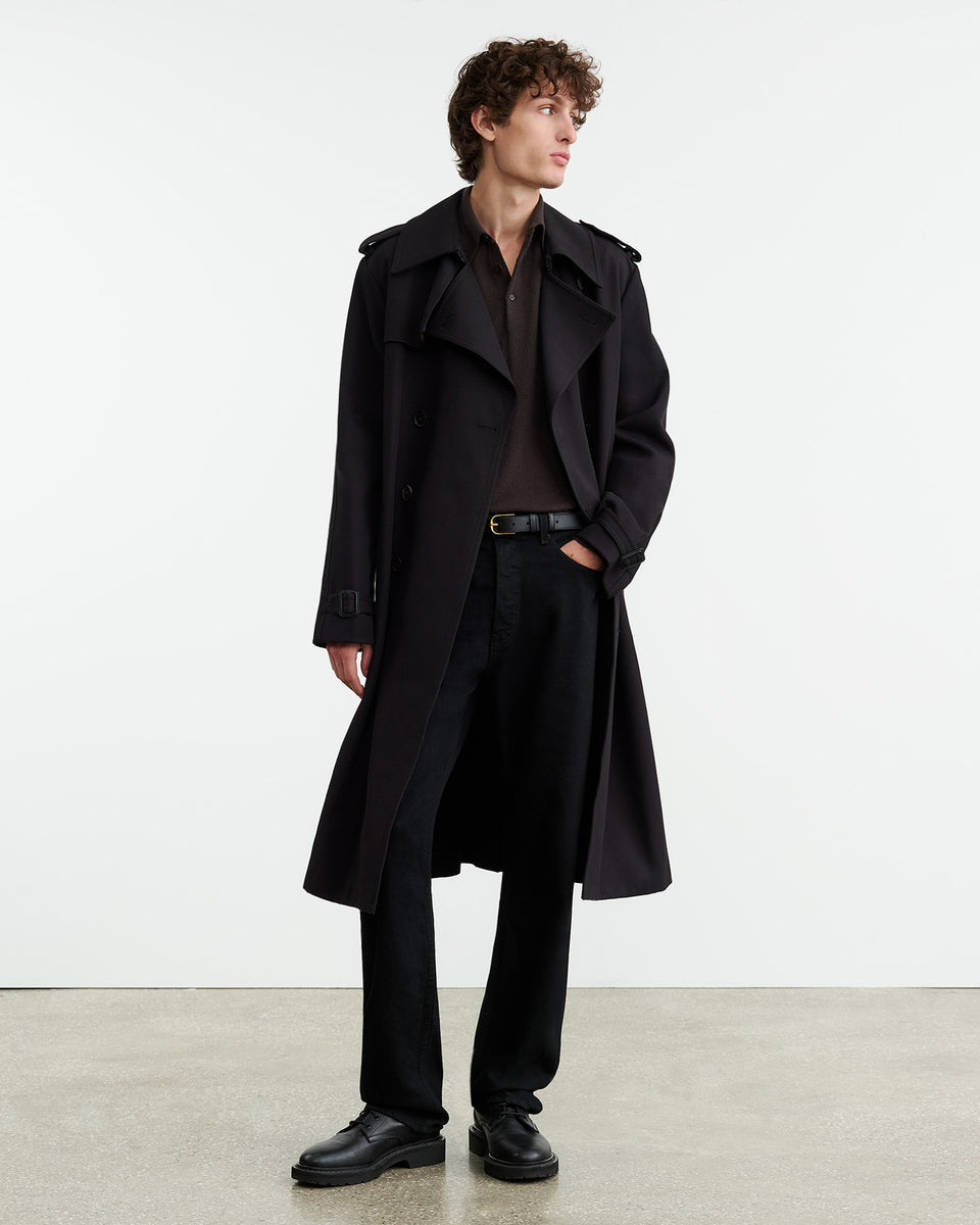 JOVAN CASHMERE POLO IN UMBER