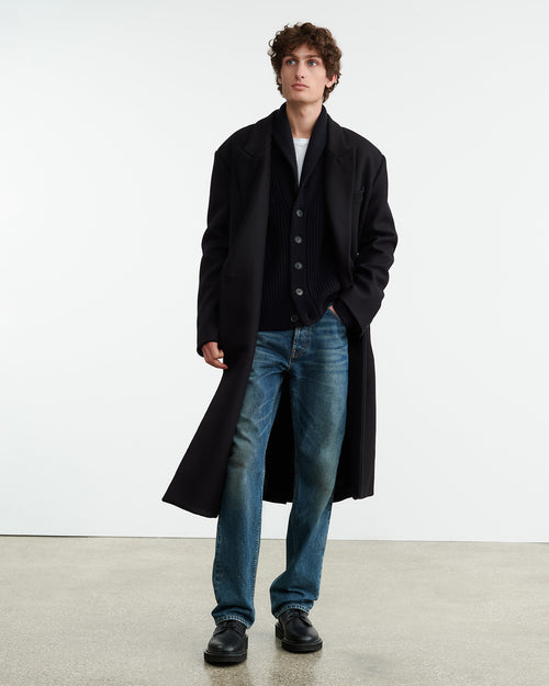 HAIDEN CARDIGAN IN DARK NAVY