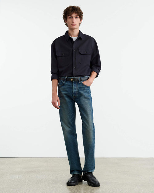 EVANDER SHIRT IN MIDNIGHT