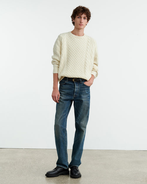 OWEN SWEATER IN IVORY