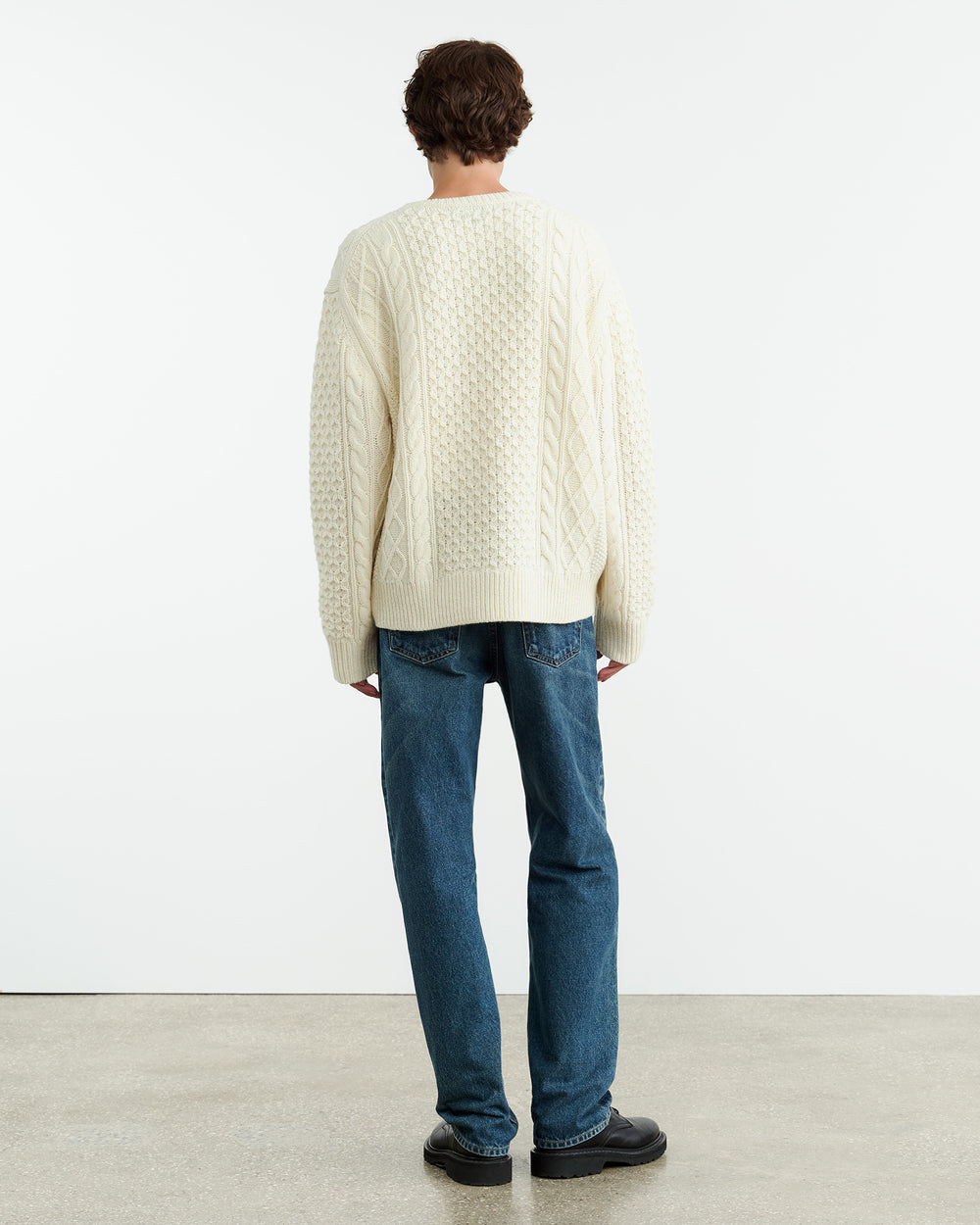 OWEN SWEATER IN IVORY