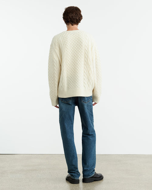 OWEN SWEATER IN IVORY