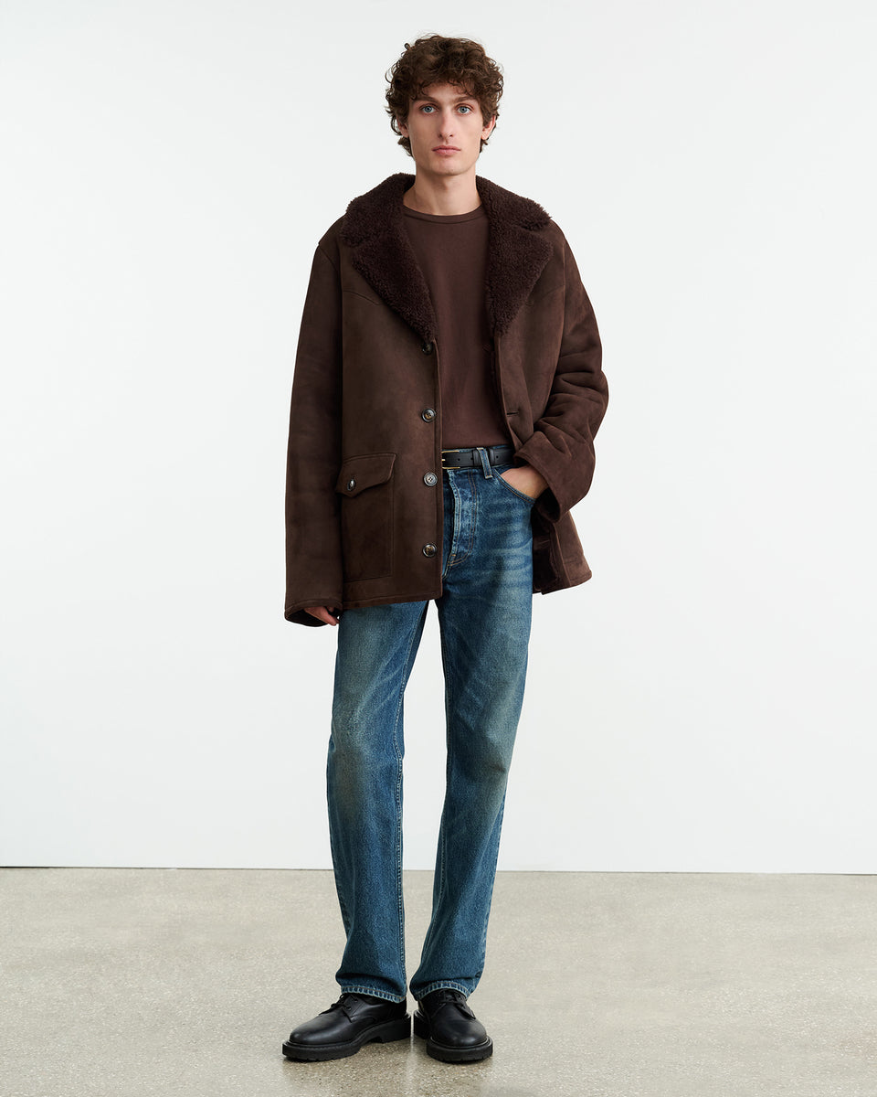 BRANDON TEE IN COCOA