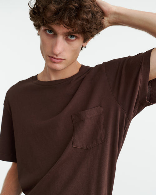 BRANDON TEE IN COCOA