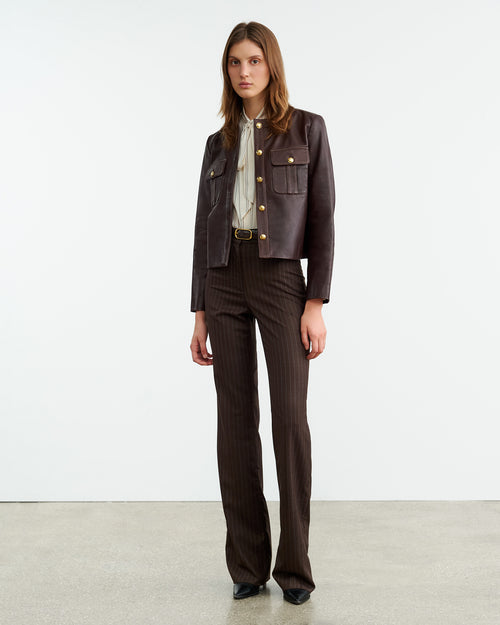 KITRA JACKET IN BROWN