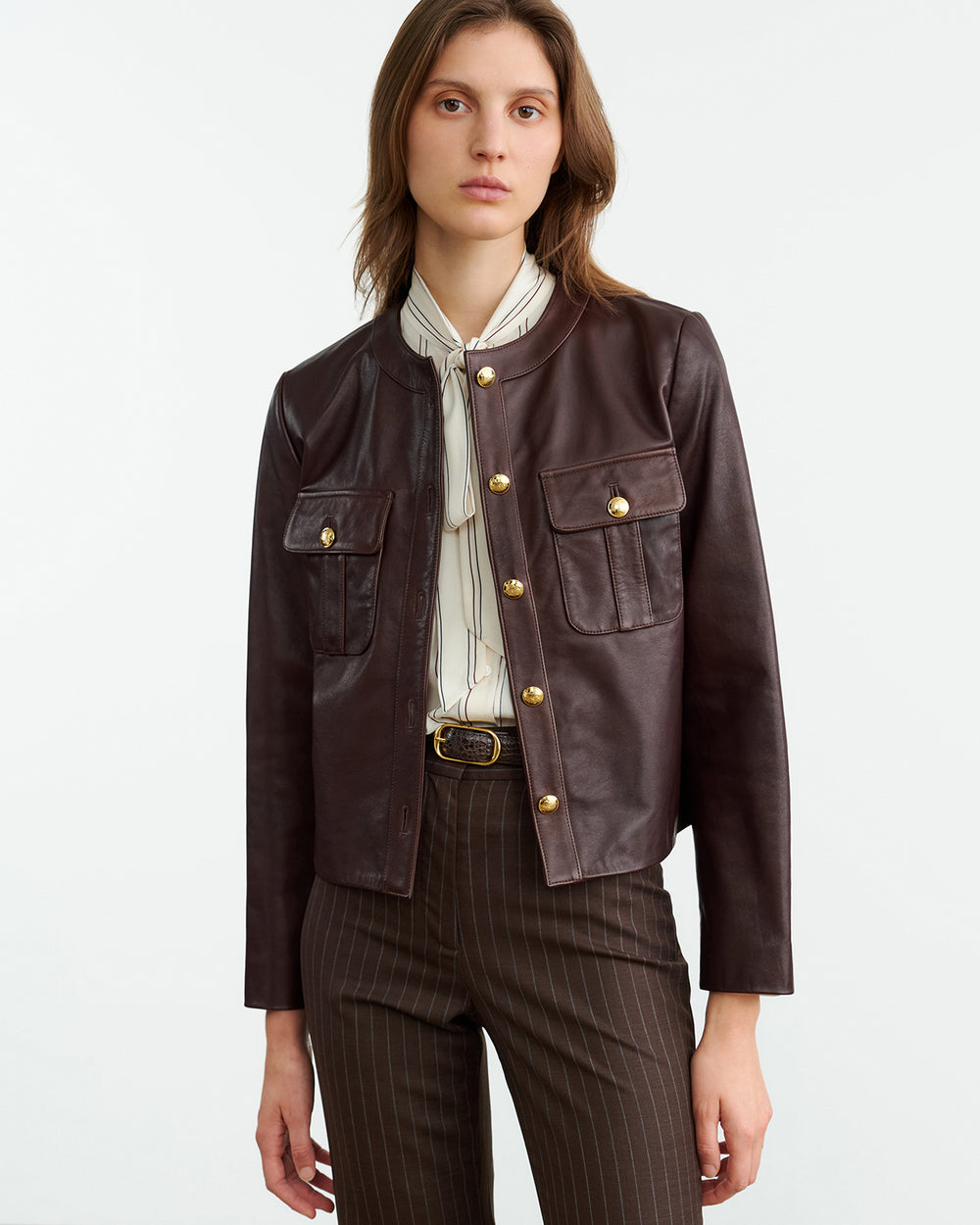 KITRA JACKET IN BROWN