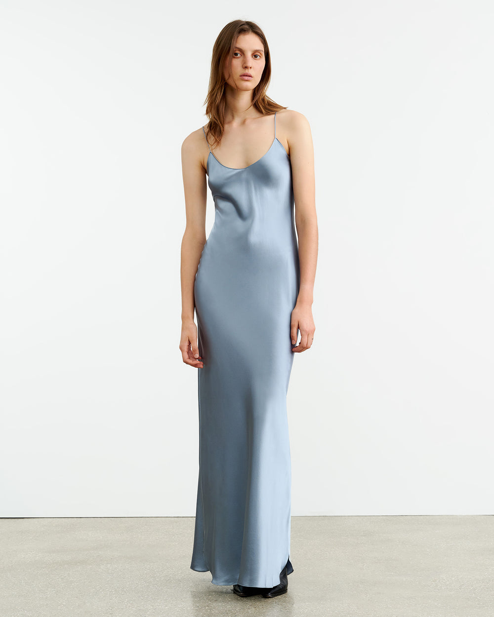 CAMI SILK GOWN IN CAMI SILK GOWN