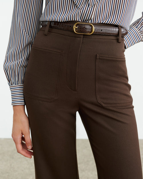 CHRISTOPHE PANT IN BROWN