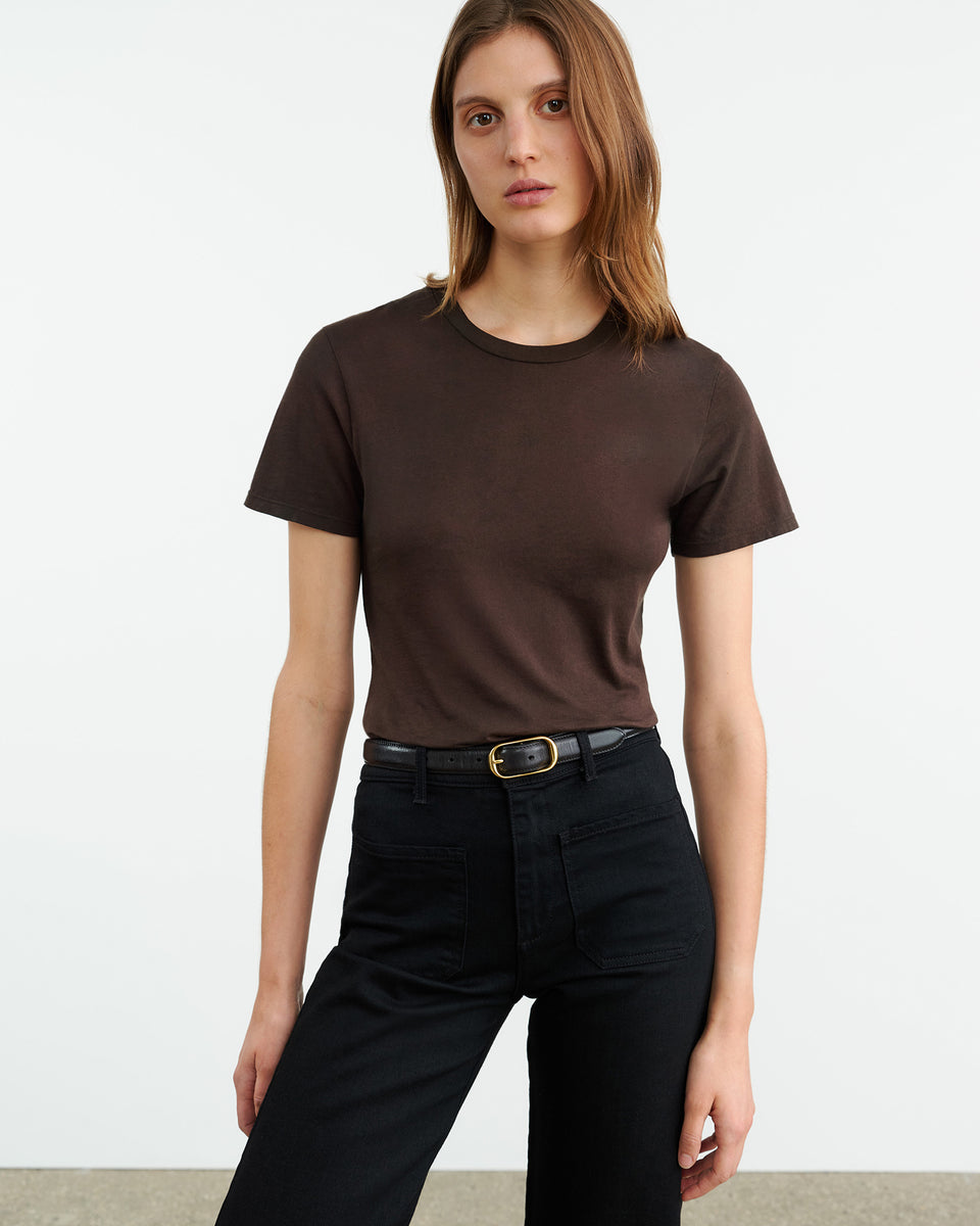 MARIELA TEE IN COCOA
