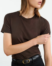 MARIELA TEE IN COCOA