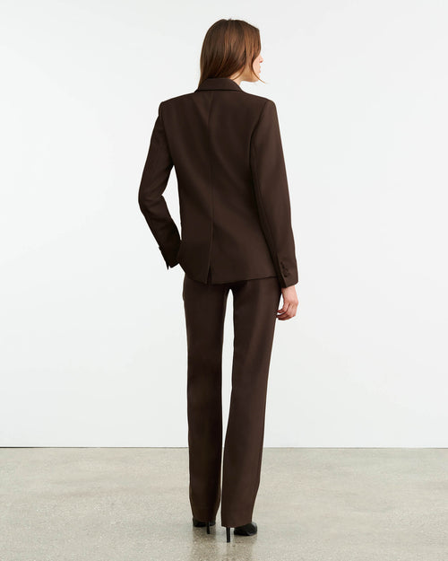 ADELE BLAZER IN BROWN