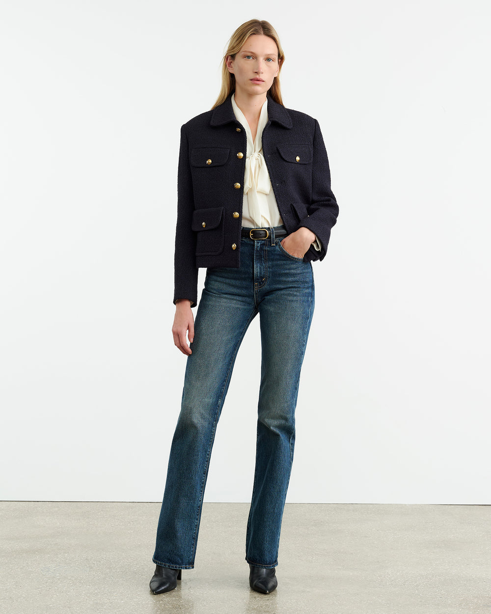 PAOLA JACKET IN DARK NAVY