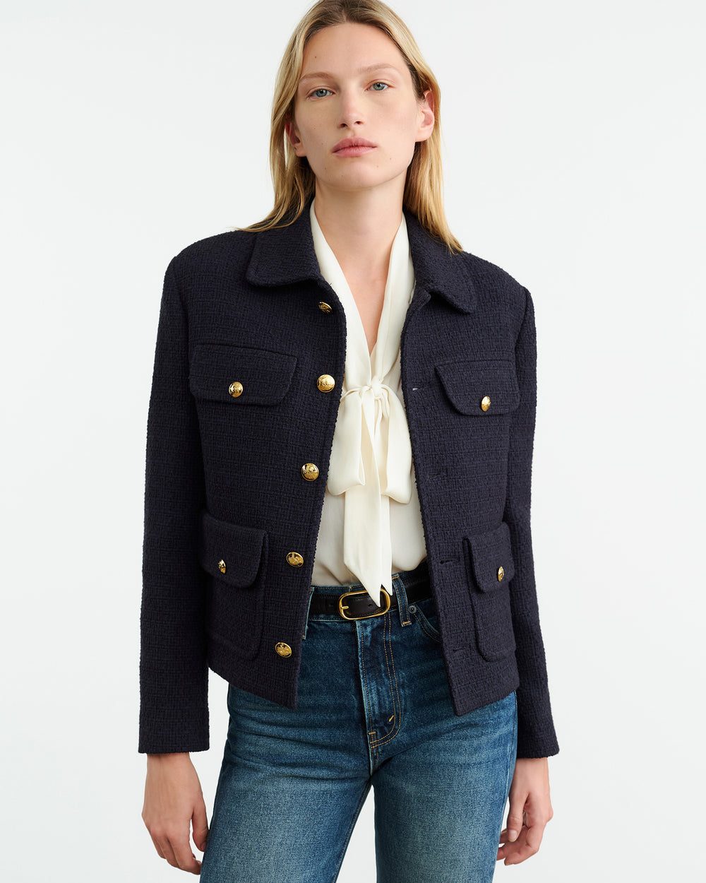 PAOLA JACKET IN DARK NAVY