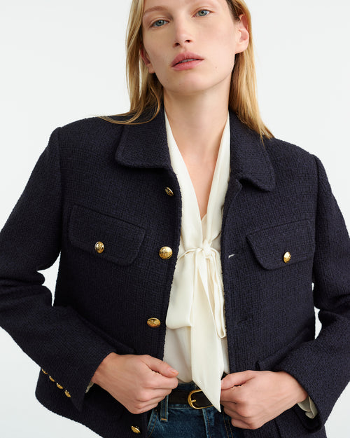PAOLA JACKET IN DARK NAVY