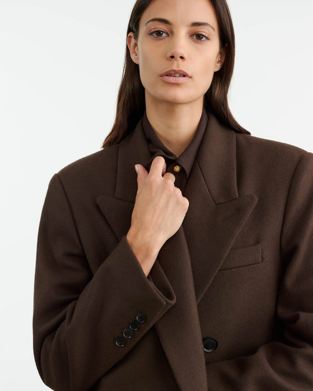 EDMONT COAT IN COCOA