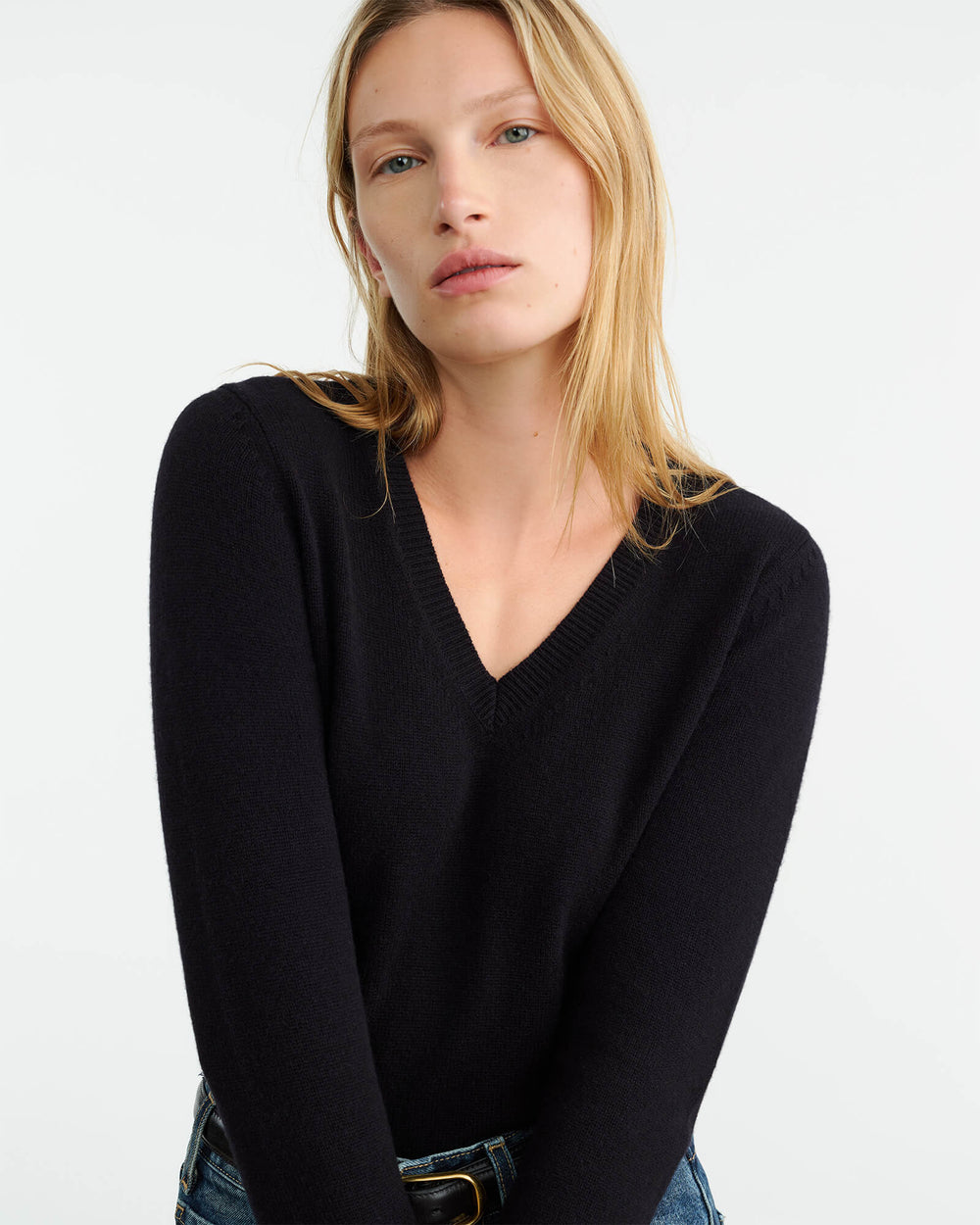 CAMELIA CASHMERE SWEATER IN CAMELIA CASHMERE SWEATER