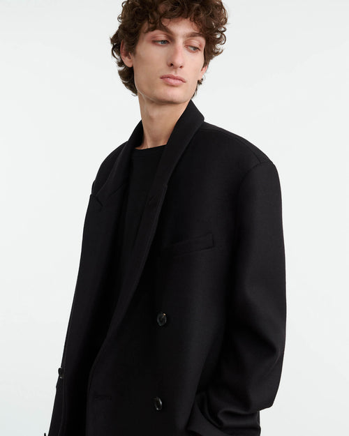 CERNIK COAT IN BLACK