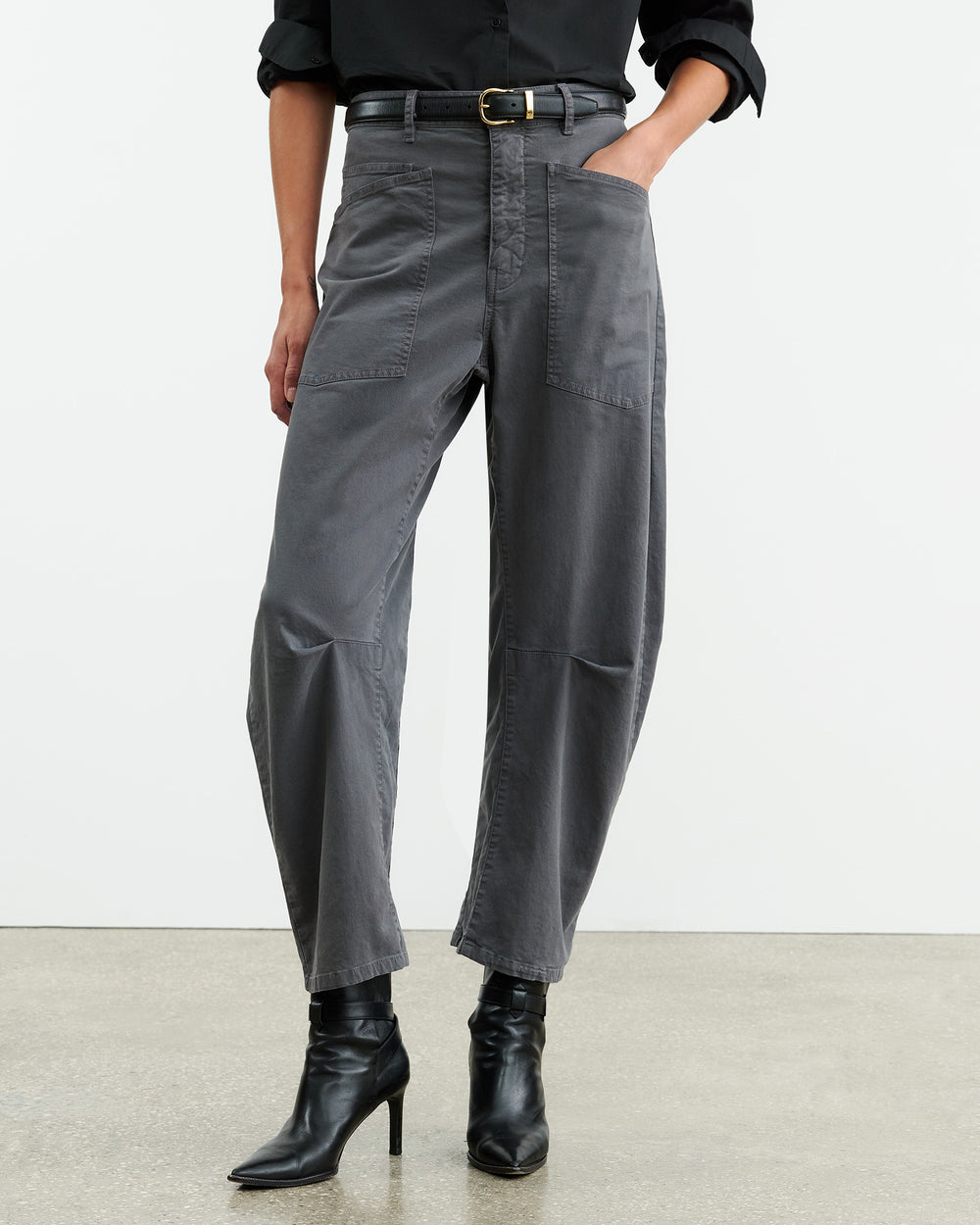 SHON PANT IN VINTAGE GREY