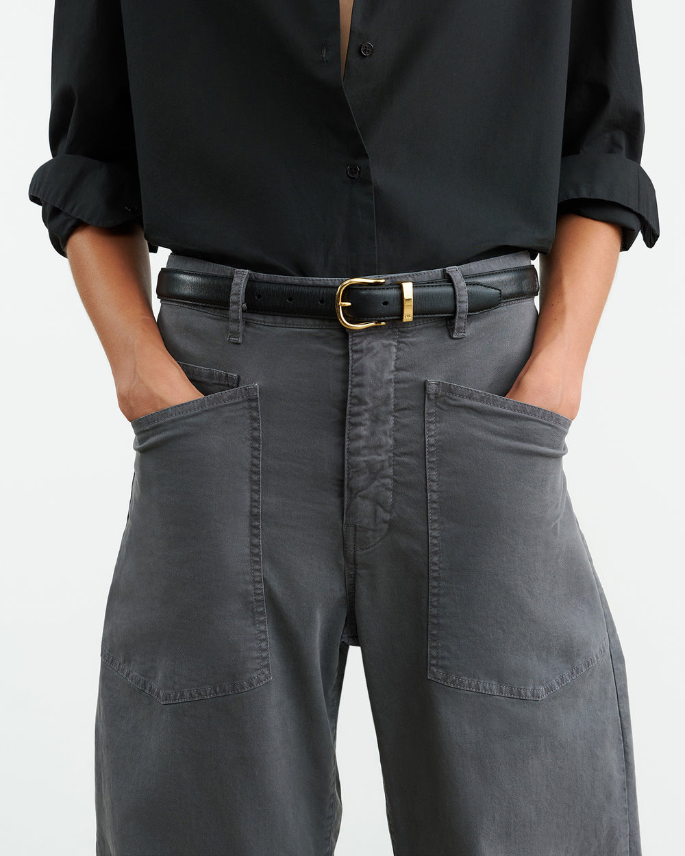 SHON PANT IN VINTAGE GREY