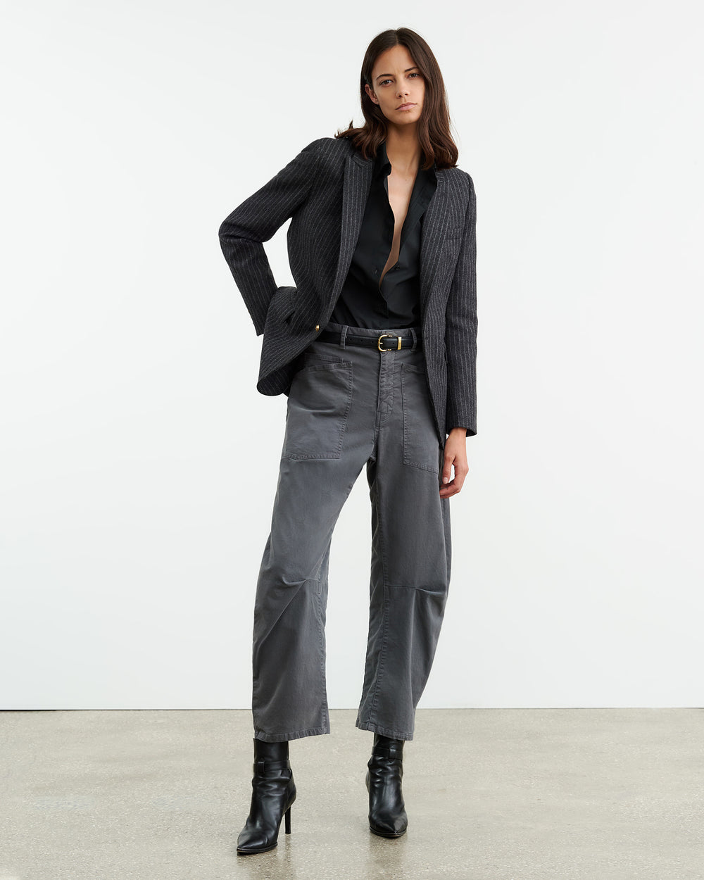 SHON PANT IN VINTAGE GREY
