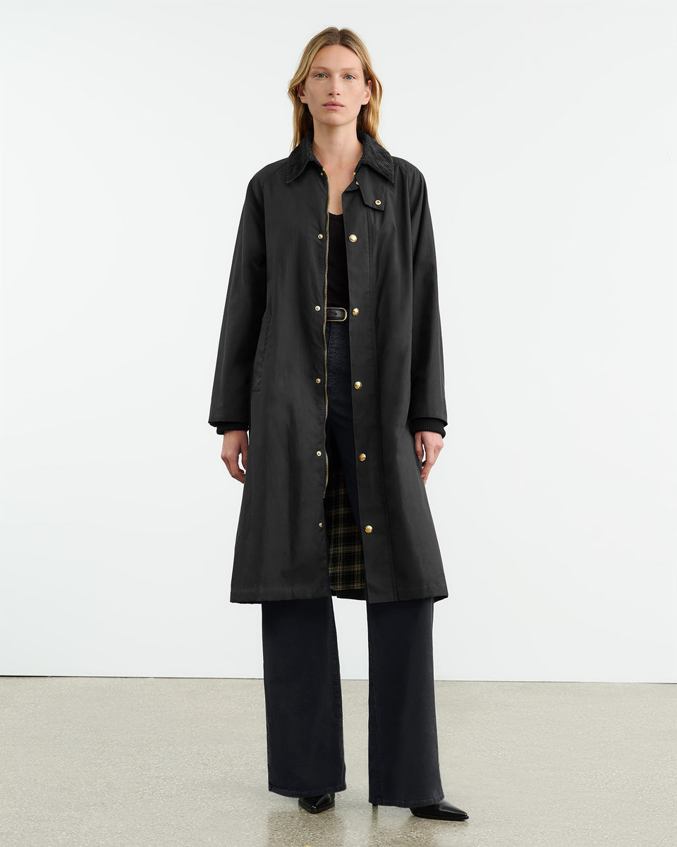 ROMUALD COAT IN BLACK