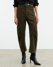 SHON CORDUROY PANT IN DARK UMBER