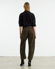 SHON CORDUROY PANT IN DARK UMBER