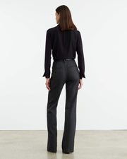 CORETTE PANT IN CHARCOAL PINSTRIPE